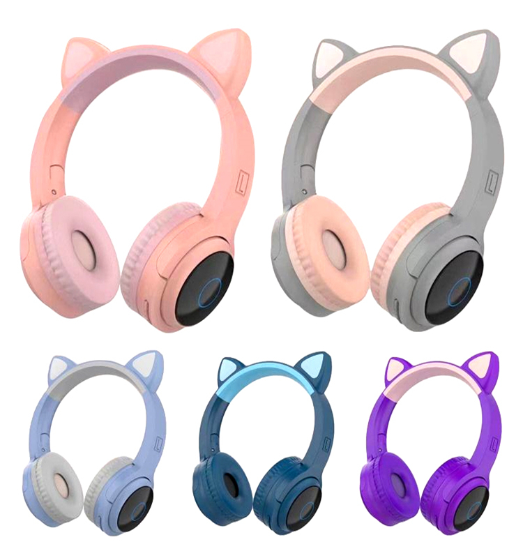 Fones de ouvido de gato para PS5