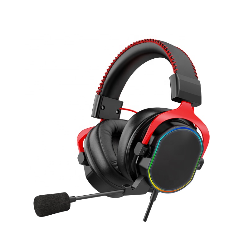 Fone de ouvido para jogos 3,5 mm com microfone