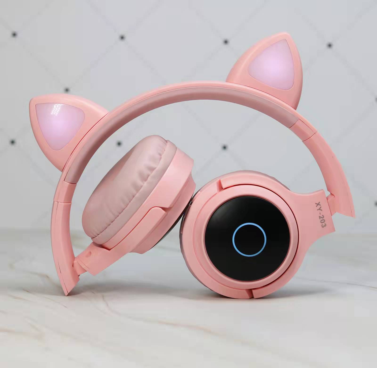 Fone de ouvido para jogos Cat Ear com microfone